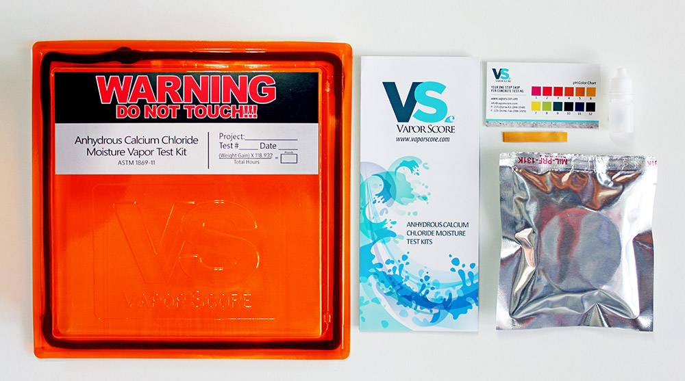 Concrete Vapor Emissions Test Kit