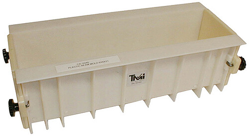 Plastic Beam Mold 6" x 6" x 21"